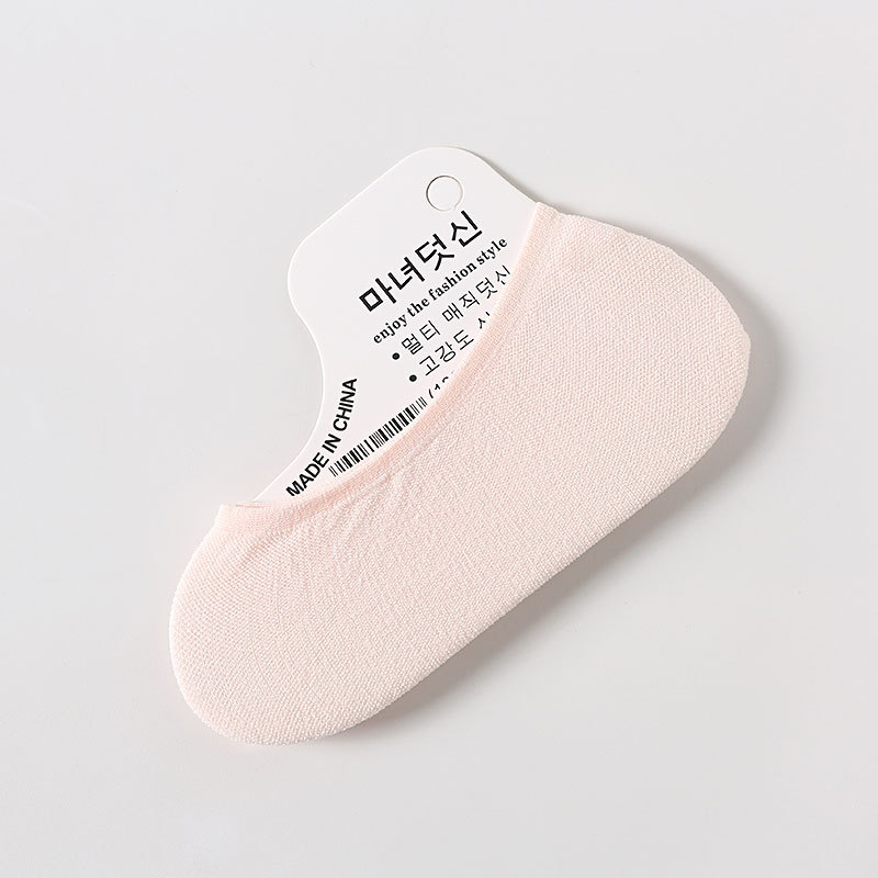 夏季超薄糖果色天鹅绒隐形小码硅胶女士儿童丝袜一次性袜子魔术袜