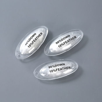 PVC down down inflatable label tag down ball down jacket inflatable pendant manufacturers sell DZ