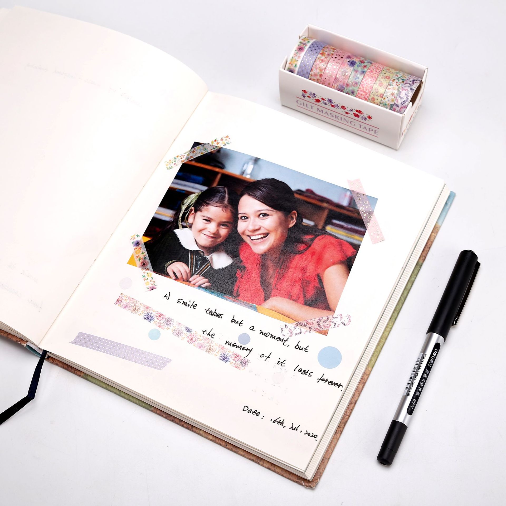 COCO1 fruity sweet sugar series and paper tape suit DIY decorative stationery color and paper tape