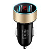 Car Fast Charging Cigarette Lighter Adapter 3.1A Digital Display Car Charger Smart Flash Charger Dual USB Port for Car Use