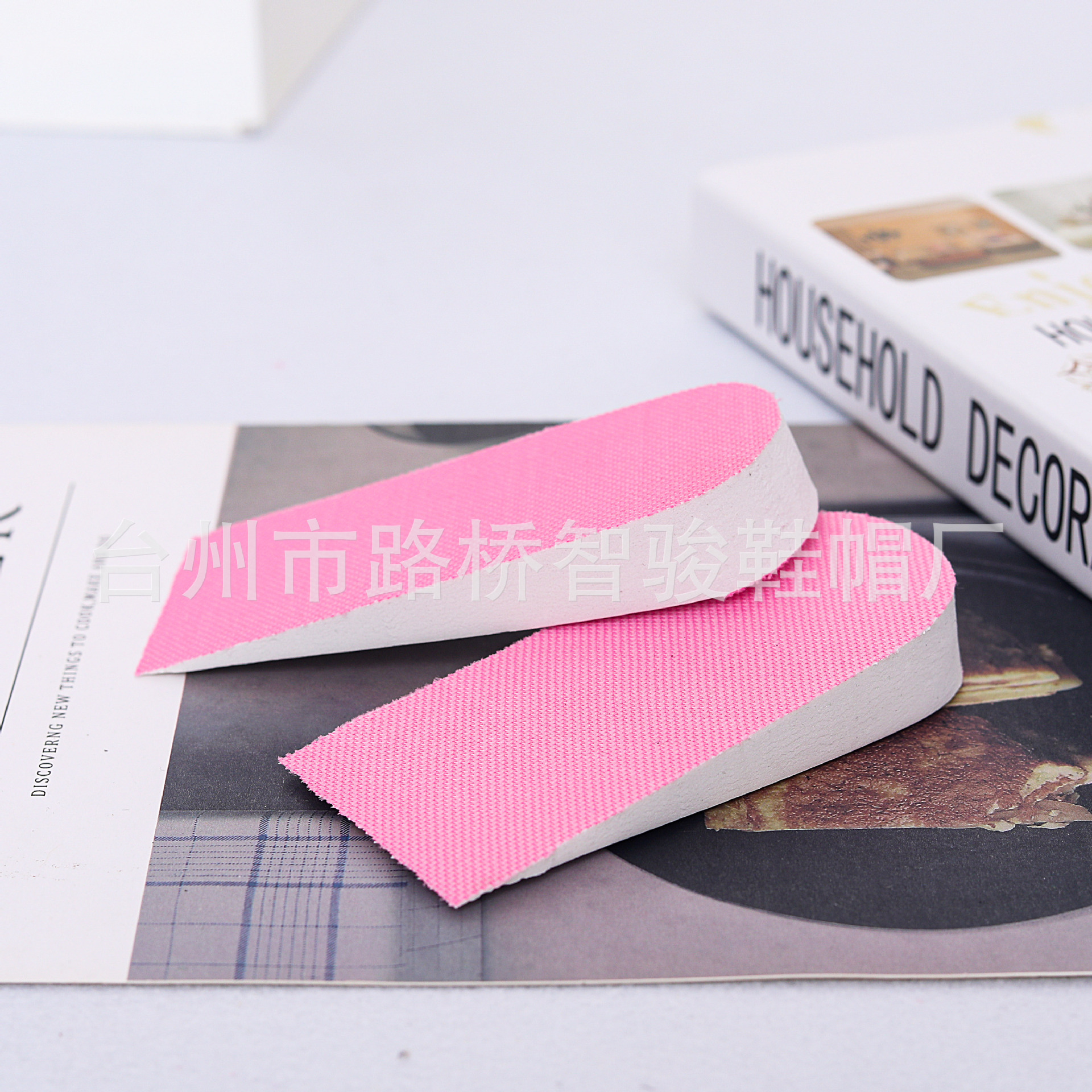 Eva Foam Invisible Inner Heightening Insole Half Pad Unisex Comfortable Breathable 2.5cm Heel Pad Manufacturer Wholesale