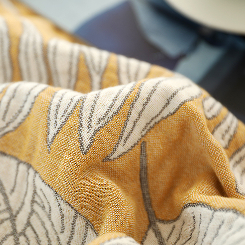 Five-layer Gauze Summer Cool Quilt Towel Quilt Cotton Single Double Air-conditioning Quilt Summer Thin Bed Sheet Children's Baby Blanket