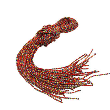 Dragon Boat Festival Colorful Necklace Rope Children's Neck Accessories DIY Jewelry Braided Rope Colorful Line Dragon Boat Festival Gift