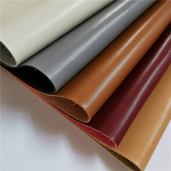 Factory price sale Nappa grain leather spot supply shoes materials for bags with Hydrolysis resistant leather fabric cow grain ultra-fiber leather