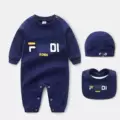 810 long-sleeved sapphire blue