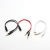 3.5mm Two-In-One Audio Cable Laptop Desktop Computer Headphone Microphone Adapter Cable Tpe Noodles One into Two