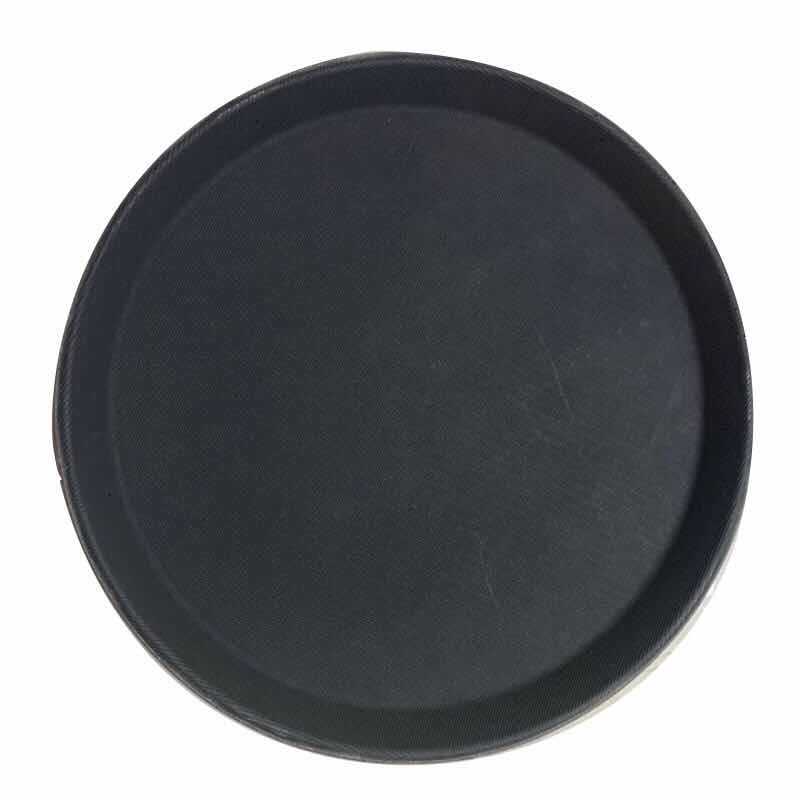 Tempered Non-slip Tray Seamless Non-slip Fast Food Drop-resistant Tray Hotel Coffee Shop KTV Hotel Tempered Tray