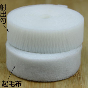 Factory direct nylon shot hook baby products with Velcro black and white ultra-thin shot hook does not hurt the hand