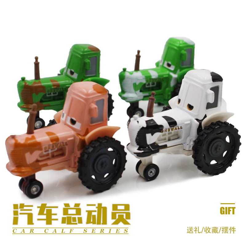 Car Story Tractor Mavericks Children Cartoon Toy Racer Alloy Simulation Model Gift