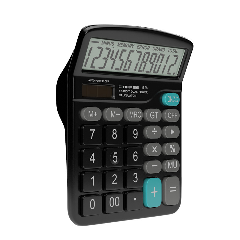 计算器批发厂家 837/M28 太阳能计算器办公财务计算机logo计算器