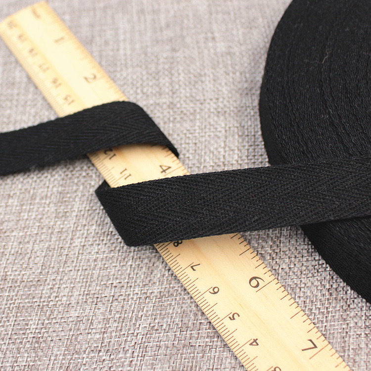 Pure Cotton Herringbone Belt Pure Cotton Cloth Belt Strip Tie Belt Wide Cloth Strip Wrapping Cloth Belt Rolling Edge White Ribbon Accessories