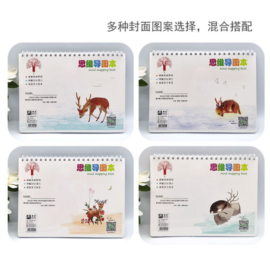 Creative mind map special book a4 coil multi-function notepad thick mind map notebook wholesale
