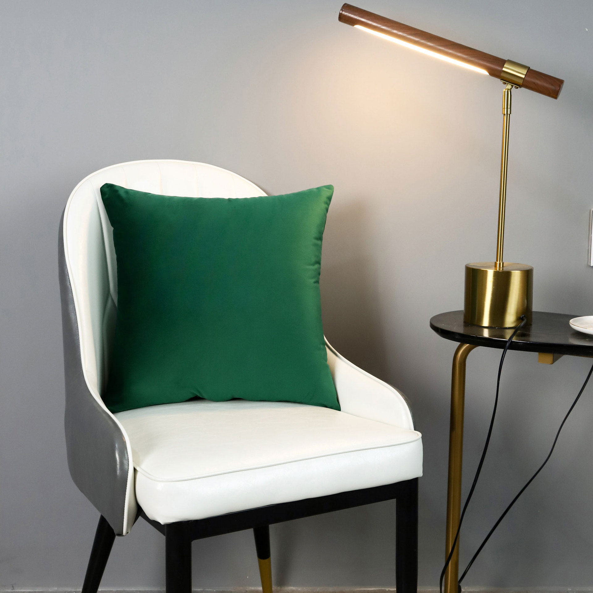 Creative Nordic Style Solid Color Pillowcase Without Core, Home Office Polyester Plush Cushion Cover, Drop Shipping