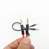 3.5mm Two-In-One Audio Cable Laptop Desktop Computer Headphone Microphone Adapter Cable Tpe Noodles One into Two