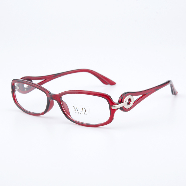 1234 fashion aunt glasses frame PC color printing big market for women glasses frame factory wholesale direct sales