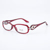 1234 fashion aunt glasses frame PC color printing big market for women glasses frame factory wholesale direct sales