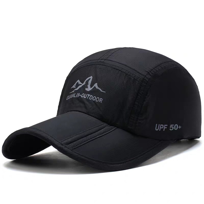 Quick-drying หมวกพับได้กลางแจ้ง Sun Protection Peaked CAP,หม...