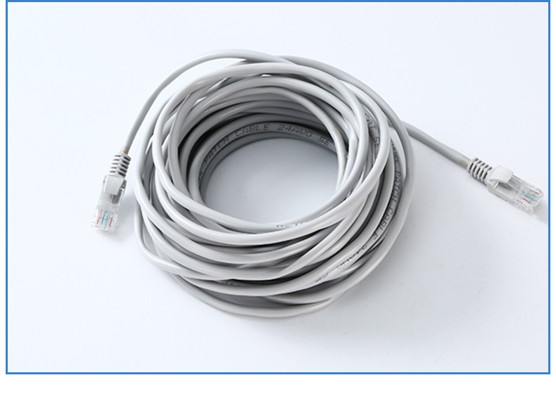 超五类网线双绞线电脑宽带路由器网络连接线高速成品网络线批发