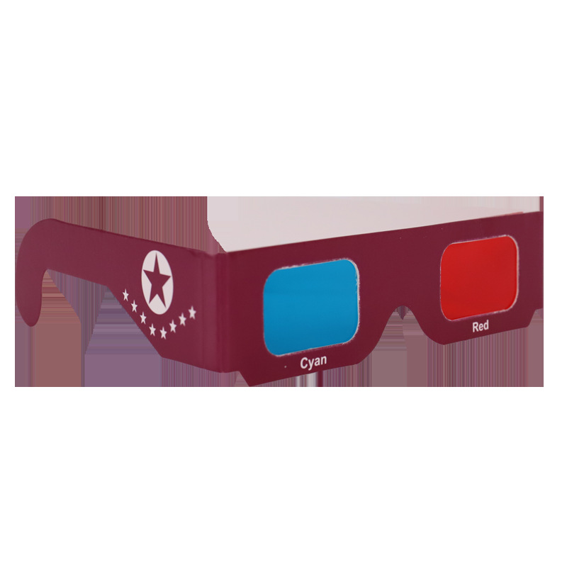 3D红蓝立体眼镜 儿童科技小制作 小学生diy科学实验玩具 科普器材