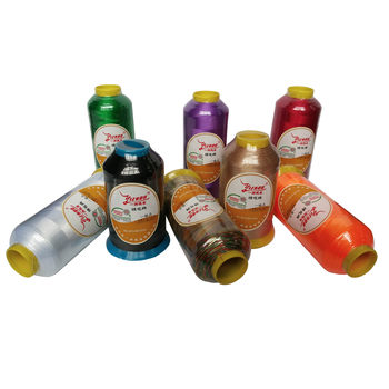 Yizhou Thread Industry 108D/2, 120D/2 Polyester Filament Computer Embroidery Thread, Environmentally Friendly, Non-Fading, No Knots Oeko