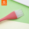 Large and Small Oil Brush Integrated Transparent Silicone Brush High Temperature Resistant Korean Barbecue Brush Food Grade Kitchen Baking Tools