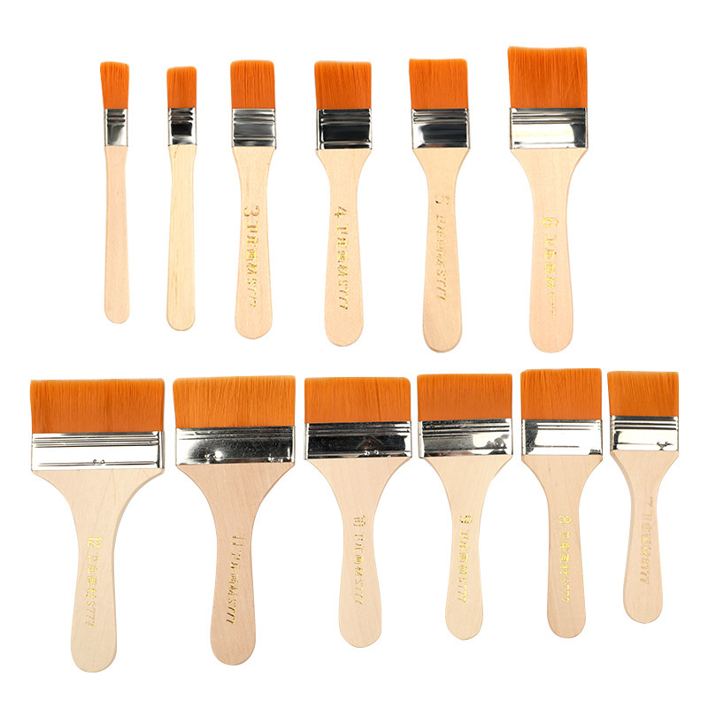 Manufacturer Wholesale Nylon Board Brush, Oil Painting Brush, Barbecue Brush, Board Brush, Paint Brush, Dust Removal Cleaning Small Brush