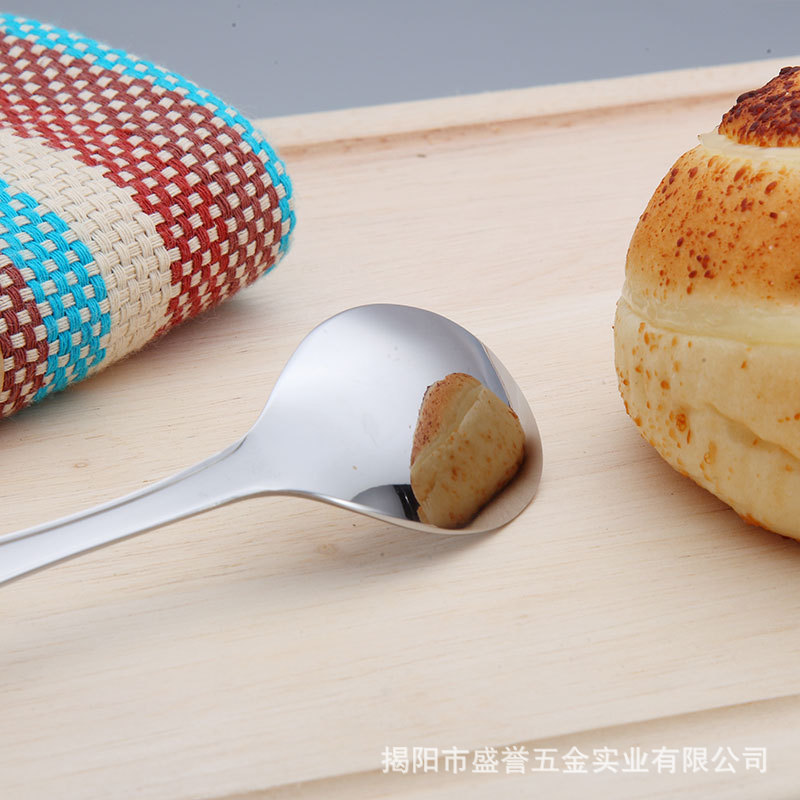 304 stainless steel tableware children's cartoon bear knife fork spoon tea spoon tableware 4-piece set kindergarten gift set