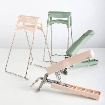 Factory Direct Bowl Clip Stainless Steel Kitchen Bowl Clip Plate Retractor Heat Insulated Bowl Clip Plate Clip Anti-scalding Clip