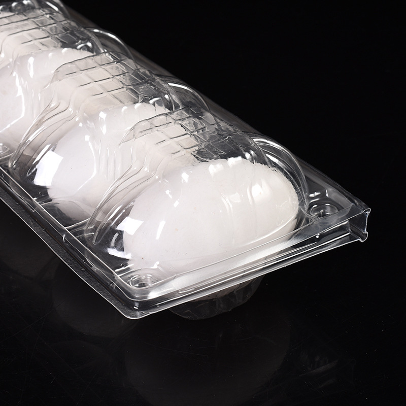 A large number of in stock manufacturers wholesale 4 goose egg holders for pvc transparent fresh food packaging box egg holders
