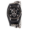 Foreign trade nostalgic hanging watch skull shape dial punk watch European and American belt punk watch