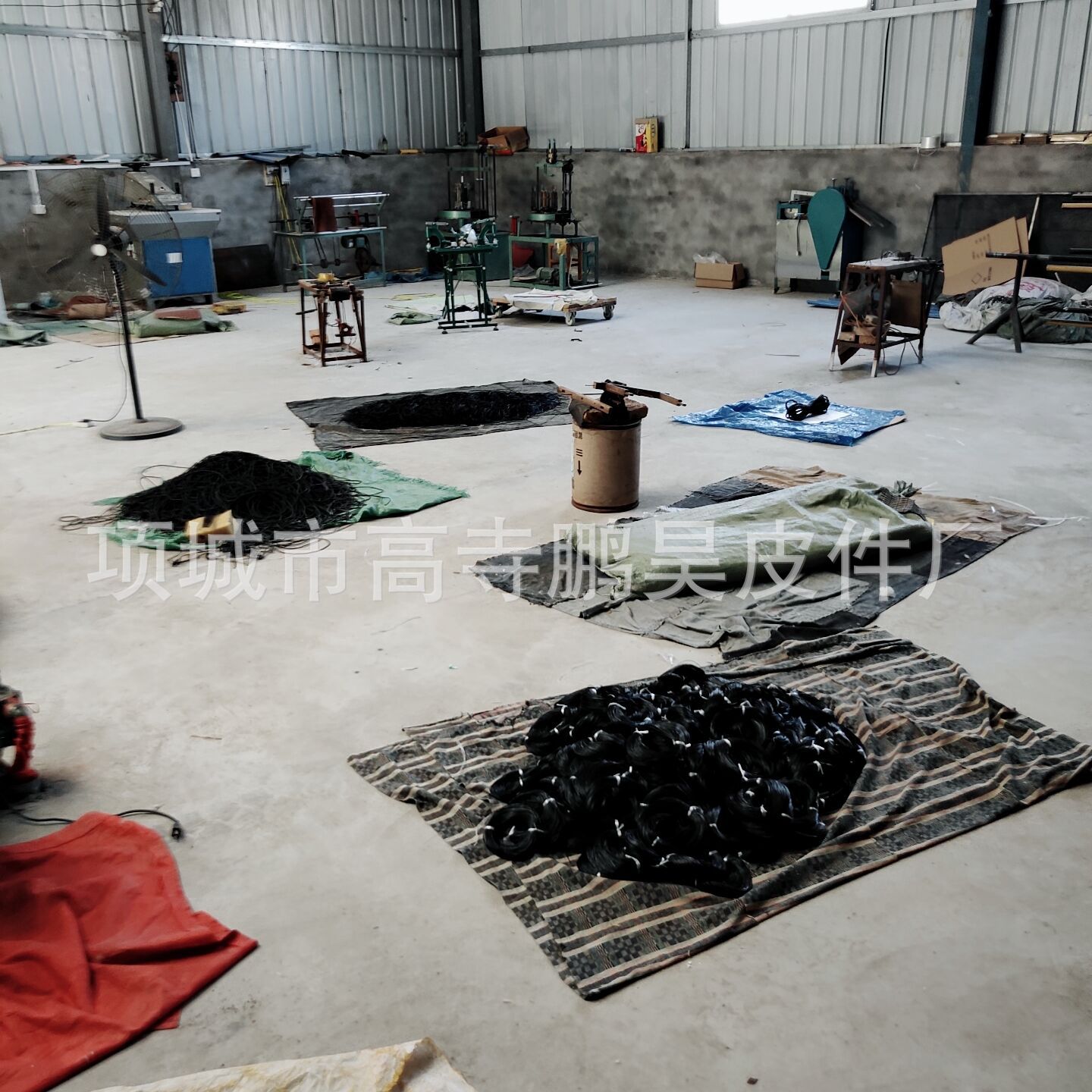 Factory wholesale black leather rope bracelet necklace rope diy jewelry material accessories accessories round leather rope