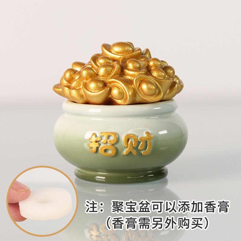 貔貅车载饰品摆件高级感汽车内饰用品装饰品创意中控台迷你小摆件