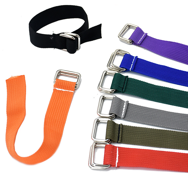 Factory Price Double Iron Buckle Braid Bundling Strap Bundling Strap Bundling Strap Storage Rope