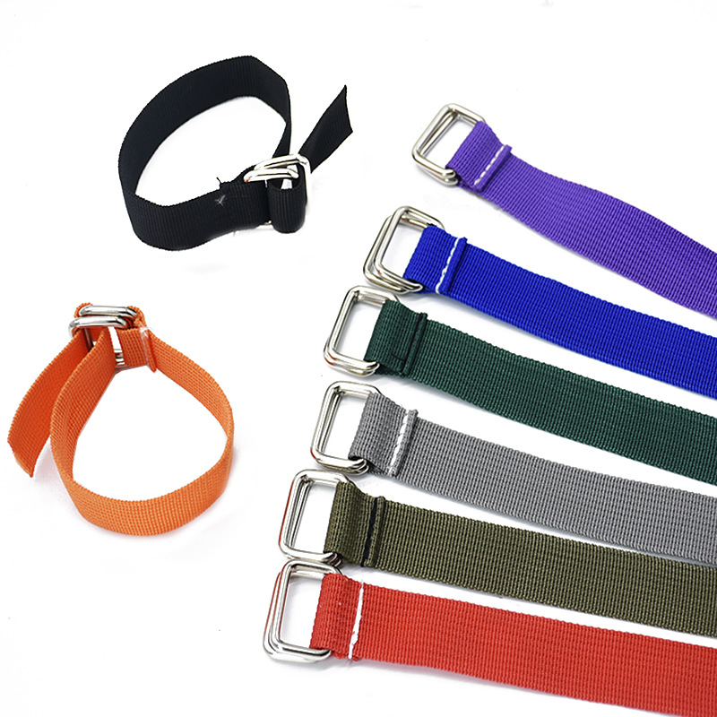 Factory Price Double Iron Buckle Braid Bundling Strap Bundling Strap Bundling Strap Storage Rope