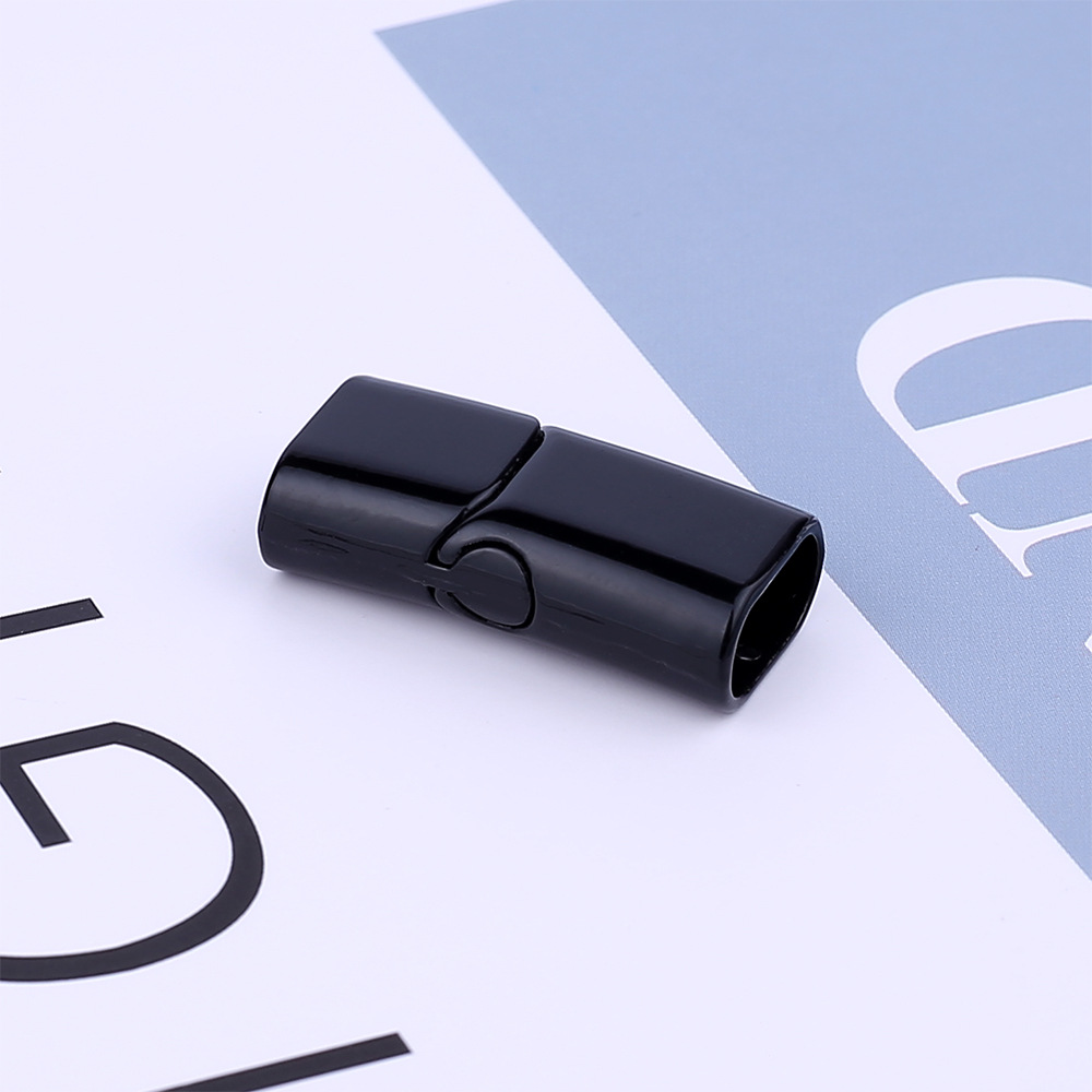 DIY jewelry accessories high-grade buckle magnet buckle leather rope bracelet necklace buckle alloy buckle stainless steel buckle