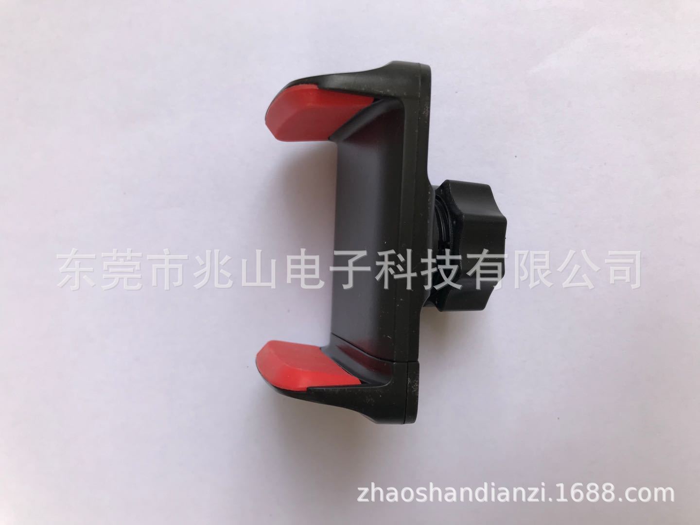 环形灯软管手机壳夹E一字1/4孔增位三脚架U形夹子沙发支架