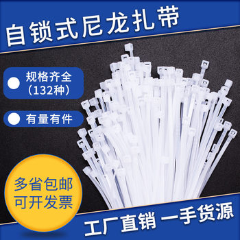 Non-standard Self-locking Flame Retardant Plastic Cable Tie Cable Tie Belt Cable Tie Belt Self-binding Wire Storage Finishing Binding Belt