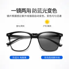 New Arrival Photochromic Blue Light Blocking Glasses for Men and Women, Smart Light-Sensitive Color-Changing Eyeglasses BS3323, Optional Prescription Lenses, Wholesale