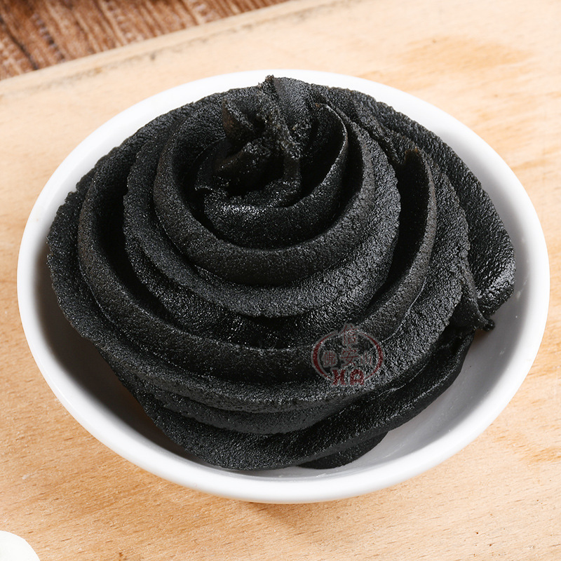 Black Sesame Low-Sugar Mooncake Fillings Household Commercial Egg Yolk Crisp Bread Glutinous Rice Balls Baking Materials Ingredients Raw Materials Wholesale