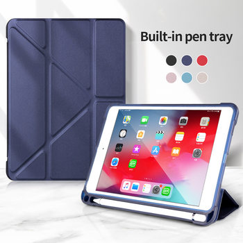 ipad mini6 protective case 9.7 inch vertical screen soft case 10.2 pen slot drop-proof case 12.9pro transparent protective case