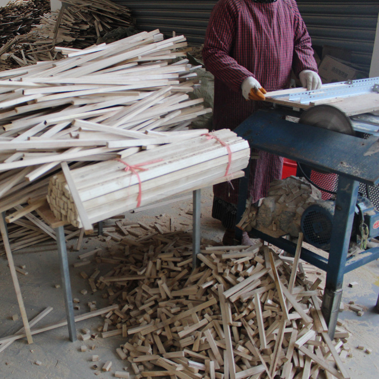 Cross-border decorative painting inner frame DIY assembly wooden frame frameless painting digital oil painting frame detachable Assembly