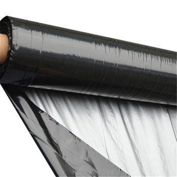Supply PE silver gray silver black agricultural film anti-insect weeding insulation film punching black and white film