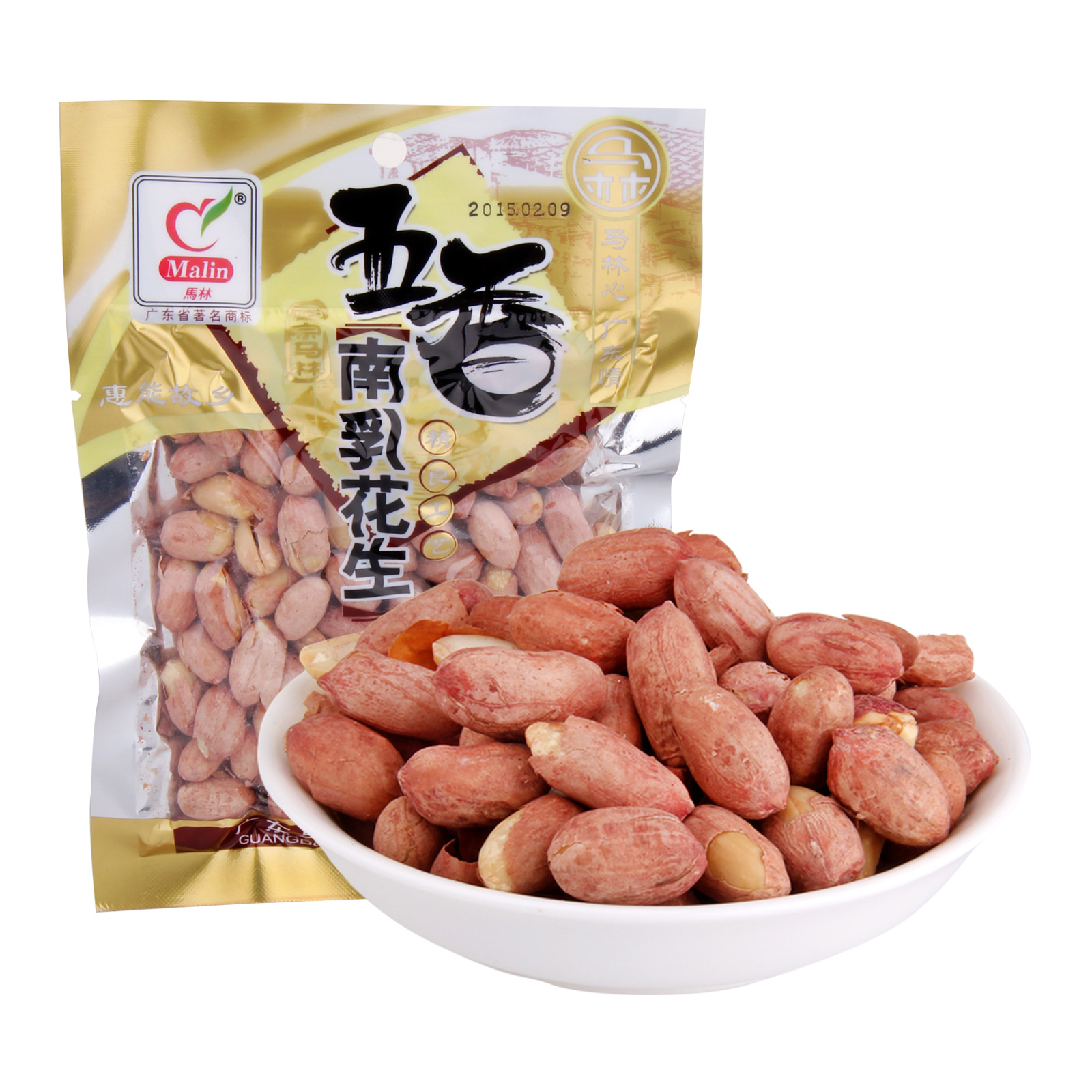 Marin Peanut New Arrival 130g Five-Spice Southern Milk Garlic Roasted Walnut Flavor Wholesale 60 Bags/Box 100 Boxes Free 7 Boxes