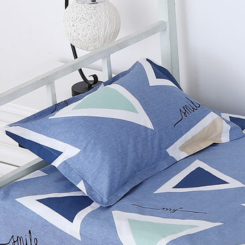 Student Dormitory Single Pillowcase Pure Cotton Printed Pillowcase Pillow Core Cover Street Stall Supply Dropshipping