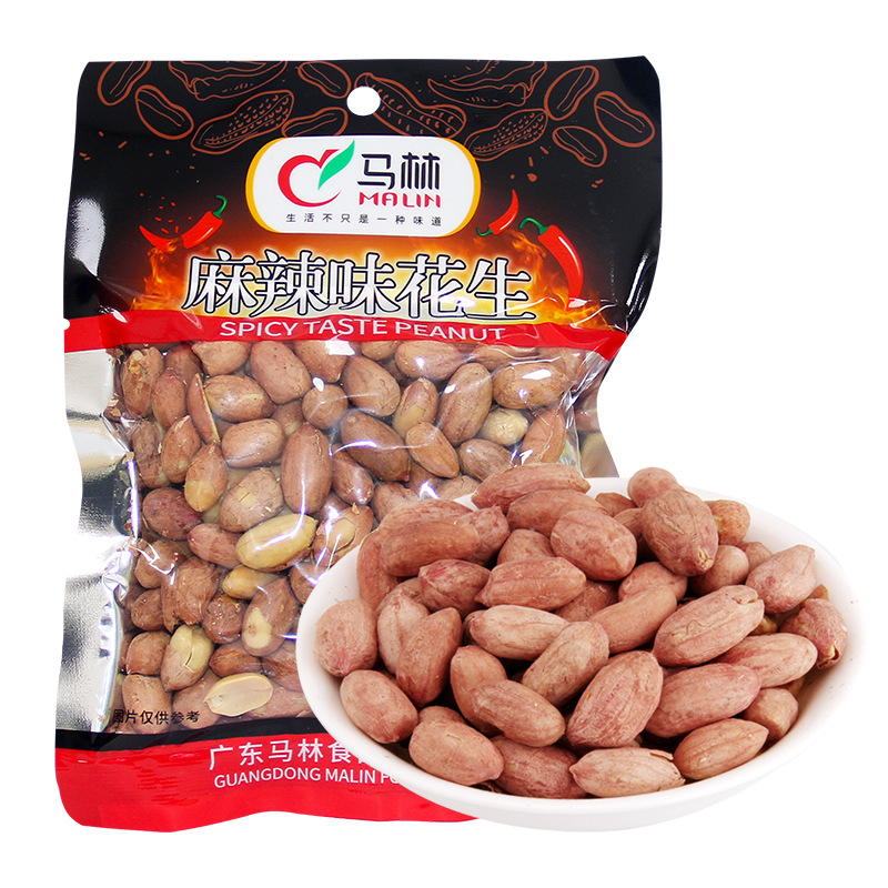 Marin Peanut New Arrival 130g Five-Spice Southern Milk Garlic Roasted Walnut Flavor Wholesale 60 Bags/Box 100 Boxes Free 7 Boxes