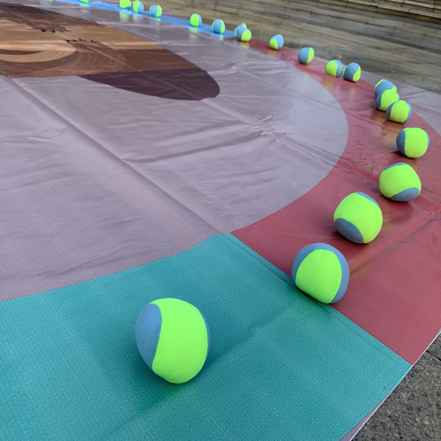 抢球大作战室内团建游戏道具户外拓展训练团队趣味运动会活动器材