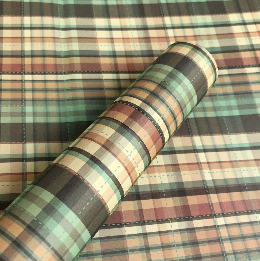 Wholesale polka dot Plaid universal gift wrapping paper small fresh wallpaper cute book cover gift box birthday 80g
