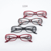 1234 fashion aunt glasses frame PC color printing big market for women glasses frame factory wholesale direct sales