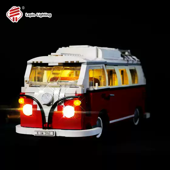 Lp Building Block Lighting Compatible with Lego Creative Series Volkswagen T1 Camper 10220 Rv Remote Control Lighting