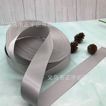 Imitation nylon dense pattern webbing black color spot nylon color fine dense pattern 2.5cm3.8cm5cm nylon plain weave